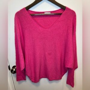 Suzy D London | Pink Women's Sweater - Cozy and Stylish | Size XL